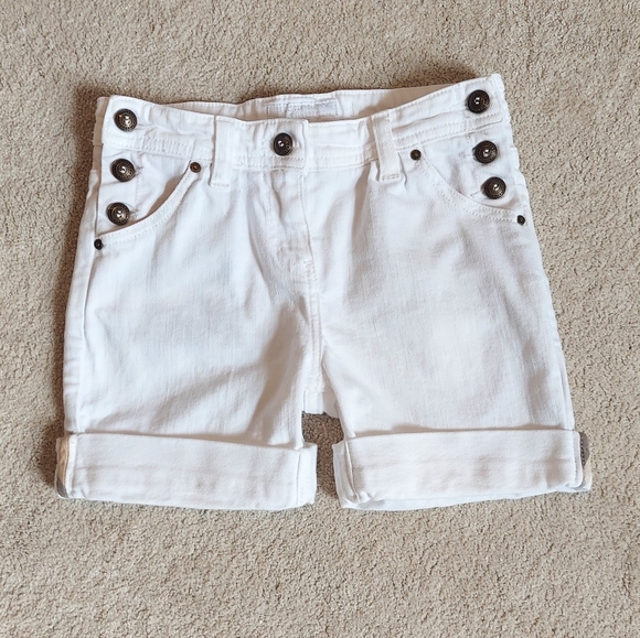 Burberry White Denim Shorts - Picture 3 of 11